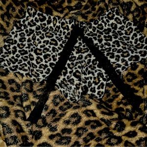 Cheetah pajama shorts